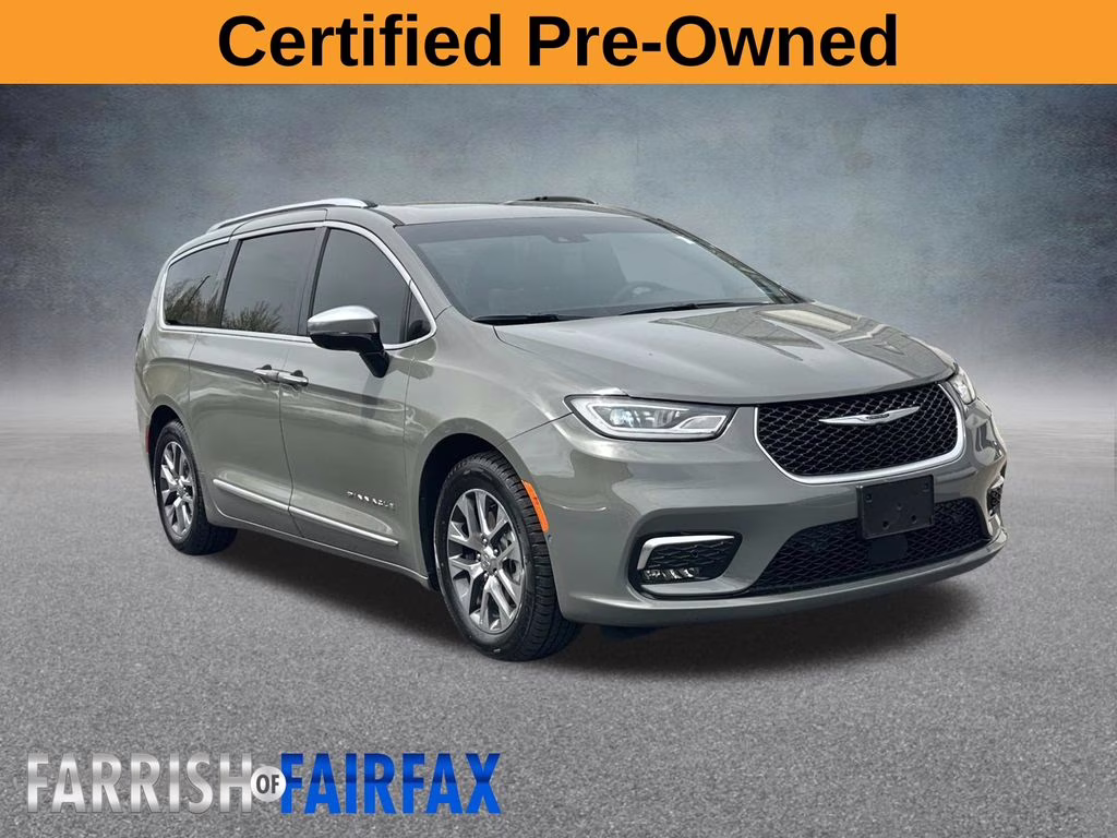 2023 Ceramic Gray Clearcoat Chrysler Pacifica Hybrid Pinnacle FWD Van