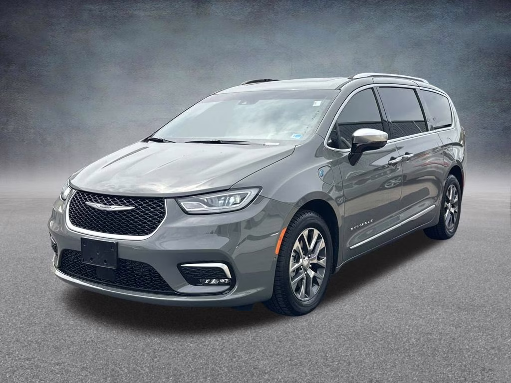 2023 Ceramic Gray Clearcoat Chrysler Pacifica Hybrid Pinnacle FWD Van
