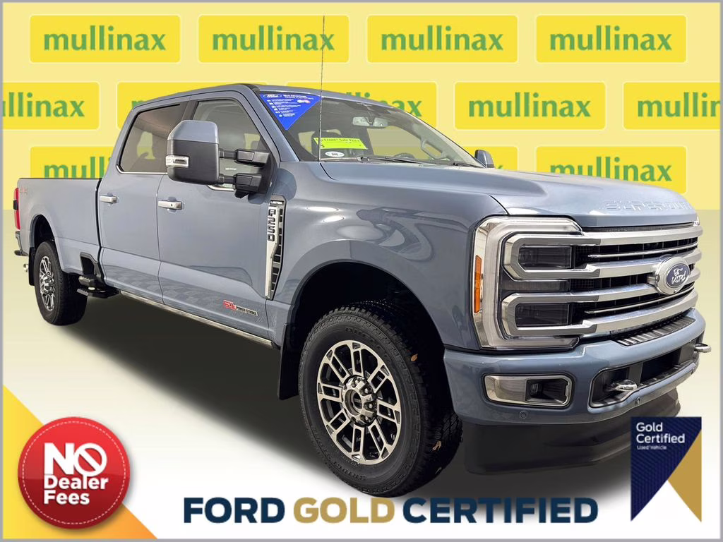 2023 Azure Gray Metallic Ford Super Duty F-250 SRW Limited 4X4 Truck