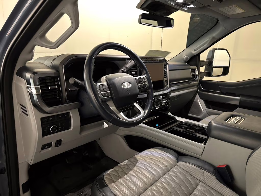 2023 Azure Gray Metallic Ford Super Duty F-250 SRW Limited 4X4 Truck