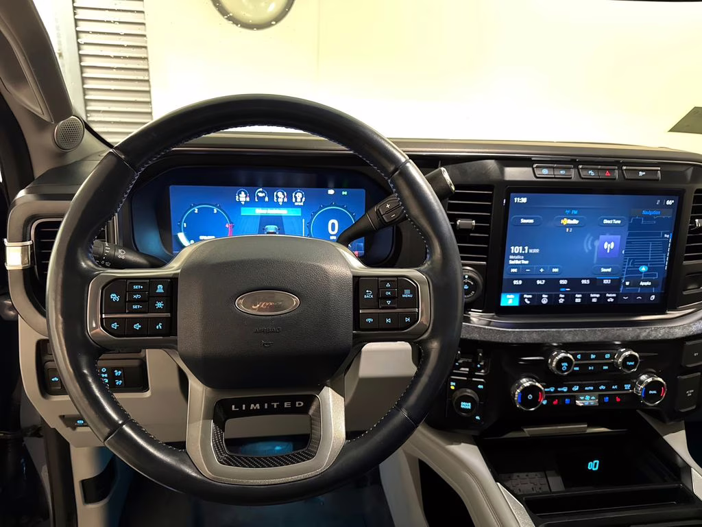 2023 Azure Gray Metallic Ford Super Duty F-250 SRW Limited 4X4 Truck