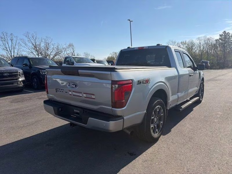 2024 Iconic Silver Metallic Ford F-150 STX RWD Truck
