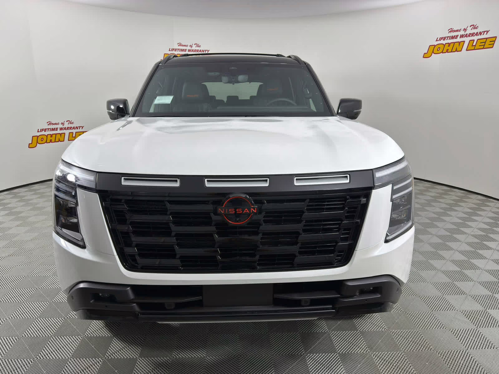 2026 Aspen White Tricoat/Super Black Nissan Armada PRO-4X 4X4 SUV