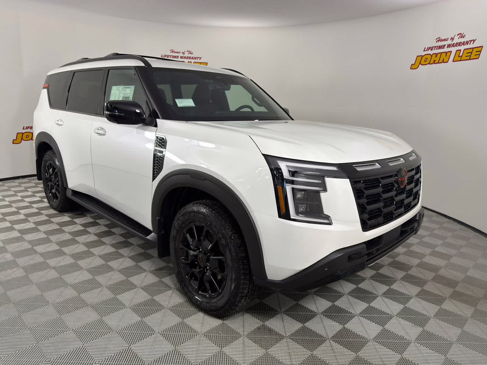 2026 Aspen White Tricoat Nissan Armada PRO-4X 4X4 SUV