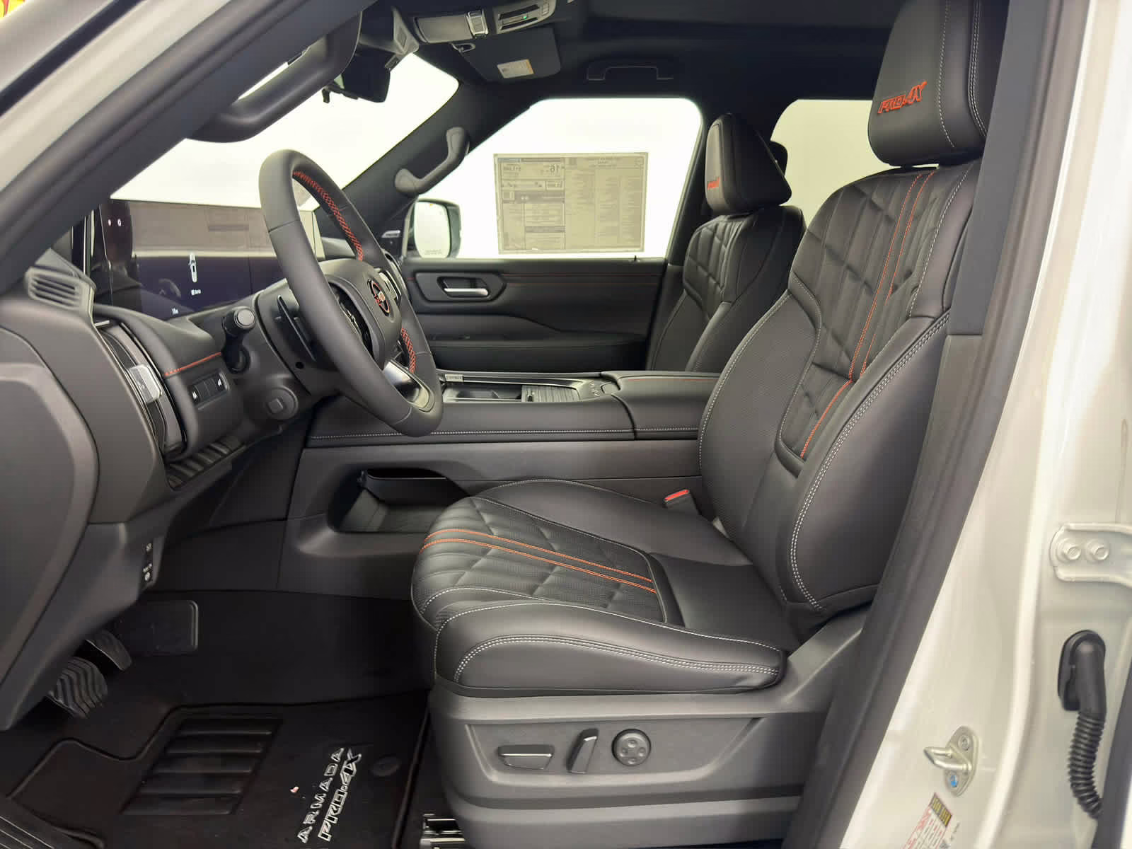 2026 Aspen White Tricoat/Super Black Nissan Armada PRO-4X 4X4 SUV