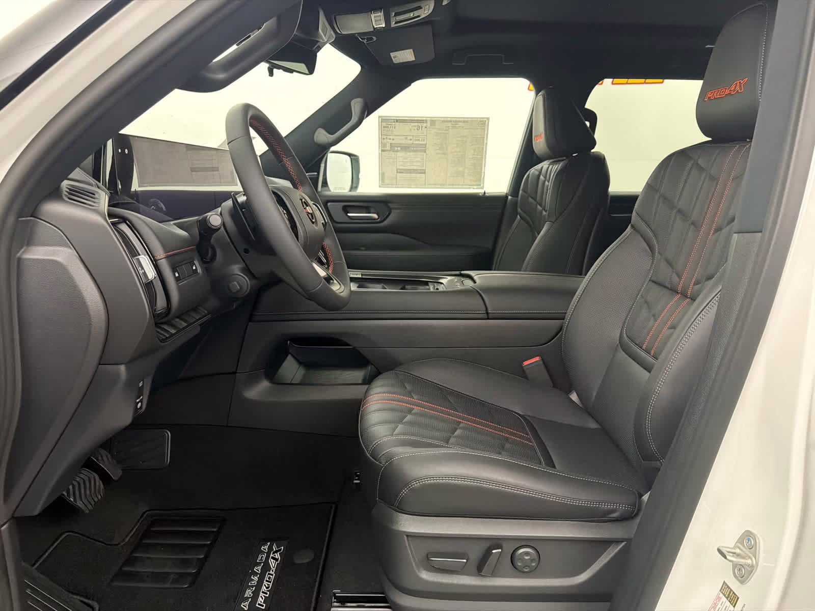 2026 Aspen White Tricoat/Super Black Nissan Armada PRO-4X 4X4 SUV