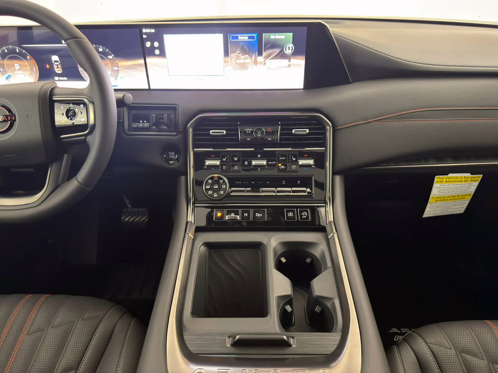 2026 Aspen White Tricoat/Super Black Nissan Armada PRO-4X 4X4 SUV