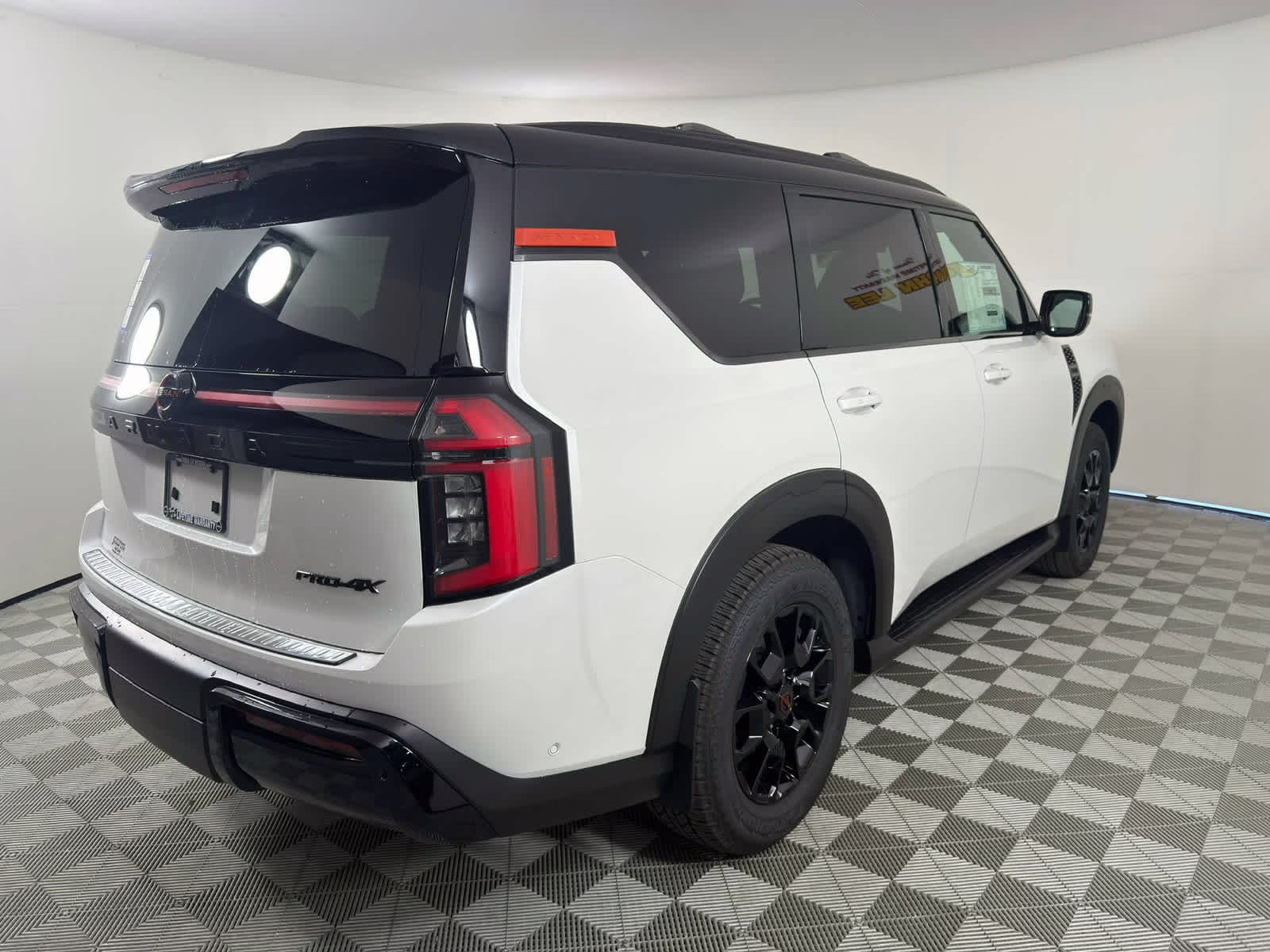 2026 Aspen White Tricoat/Super Black Nissan Armada PRO-4X 4X4 SUV