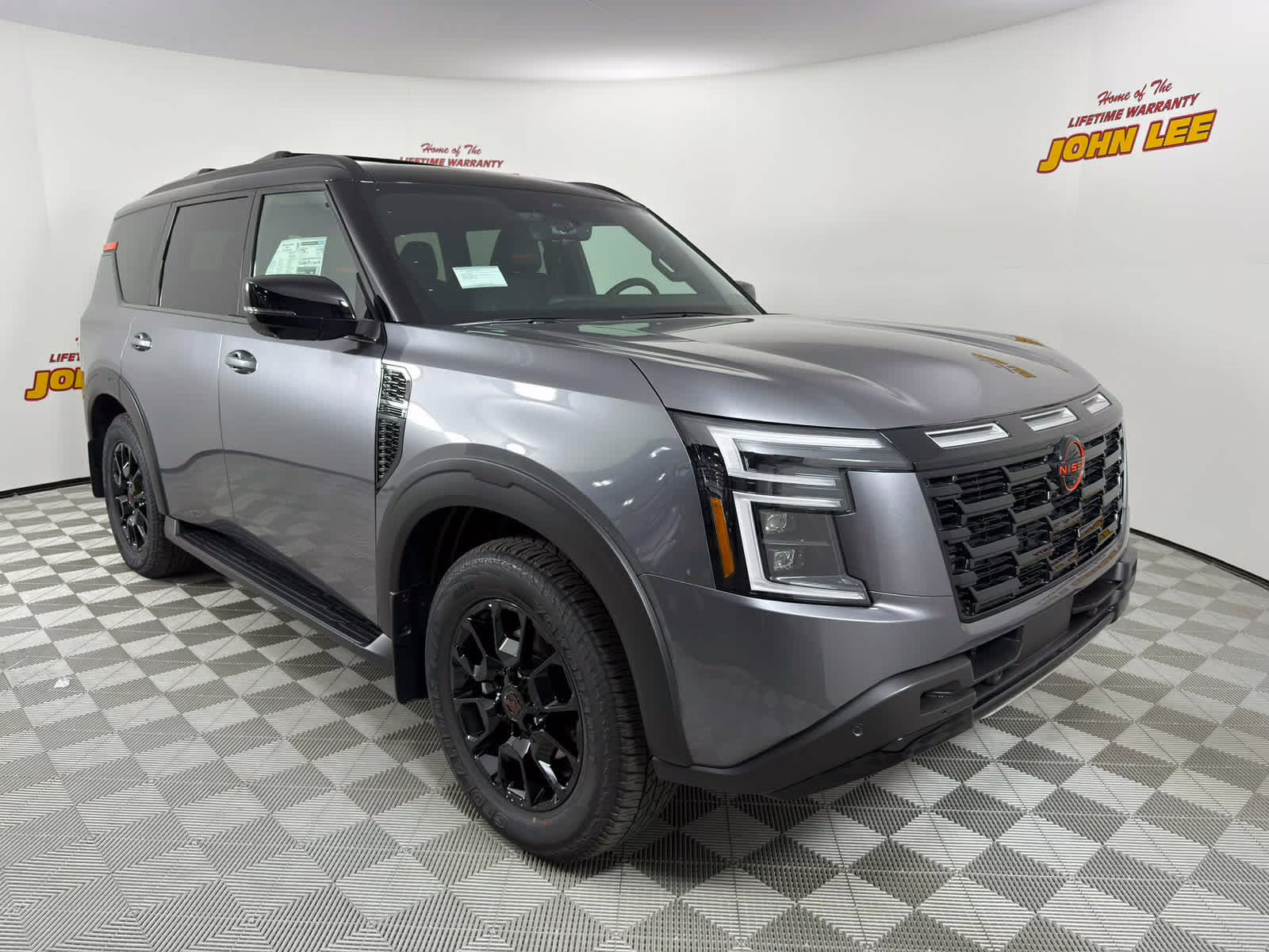 2026 Gun Metallic/Super Black Nissan Armada PRO-4X 4X4 SUV