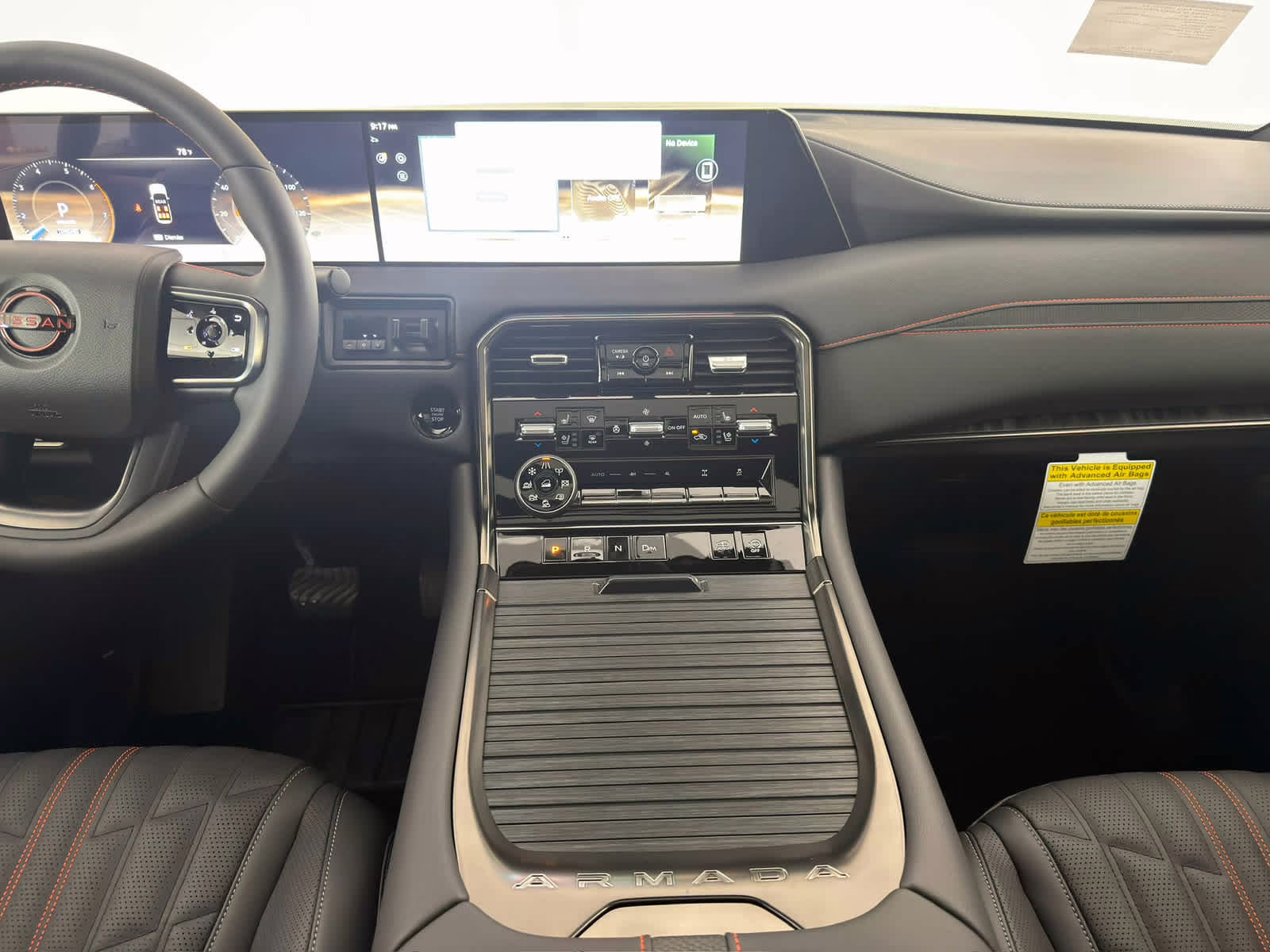 2026 Aspen White Tricoat/Super Black Nissan Armada PRO-4X 4X4 SUV