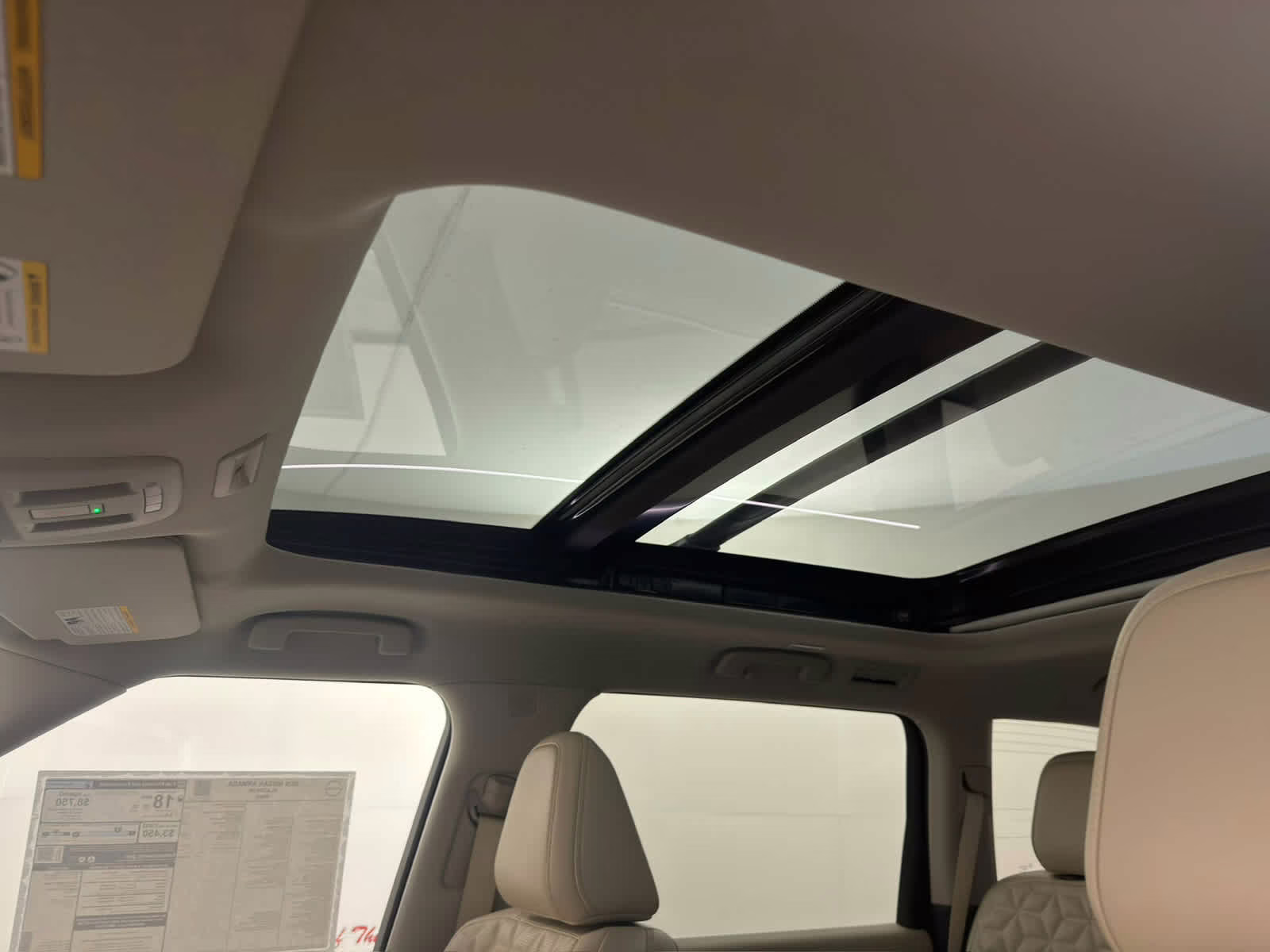 2026 Aspen White Tricoat Nissan Armada Platinum RWD SUV