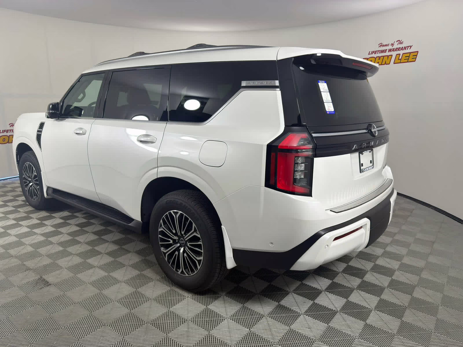 2026 Aspen White Tricoat Nissan Armada Platinum RWD SUV