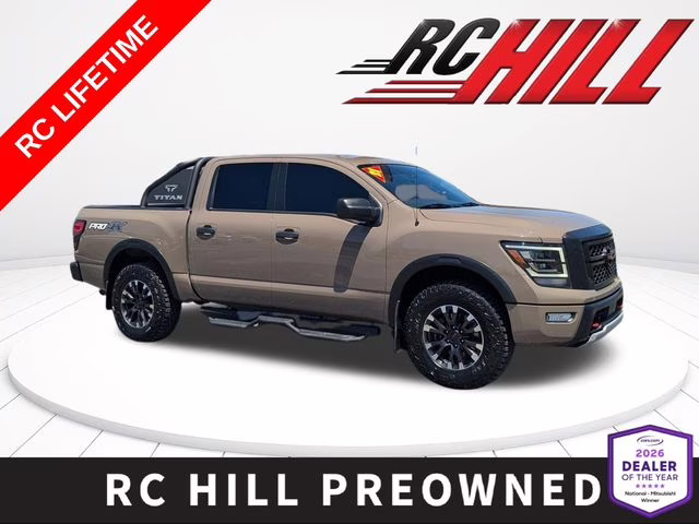 2021 Baja Storm Nissan Titan PRO-4X 4X4 Truck