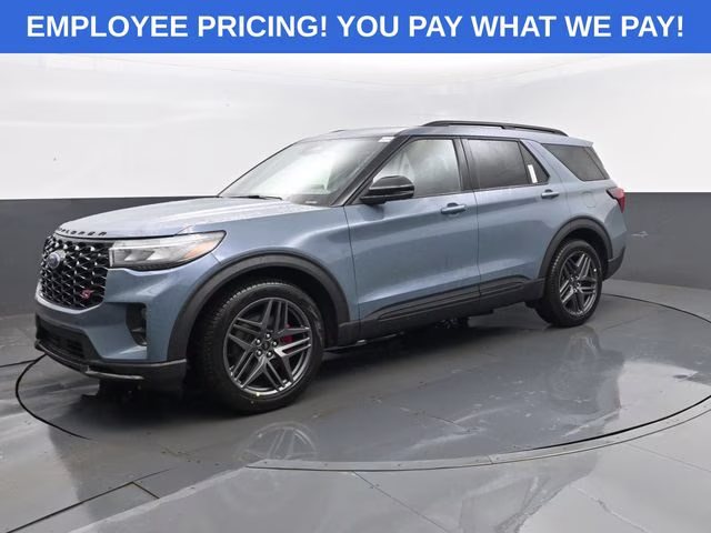 2026 Vapor Blue Ford Explorer ST 4X4 SUV