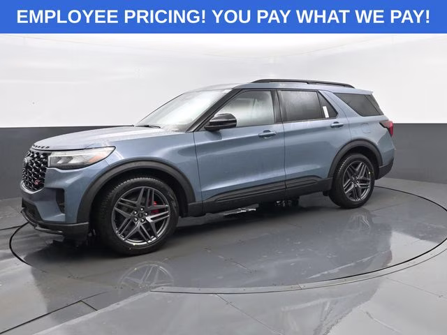 2026 Vapor Blue Ford Explorer ST 4X4 SUV