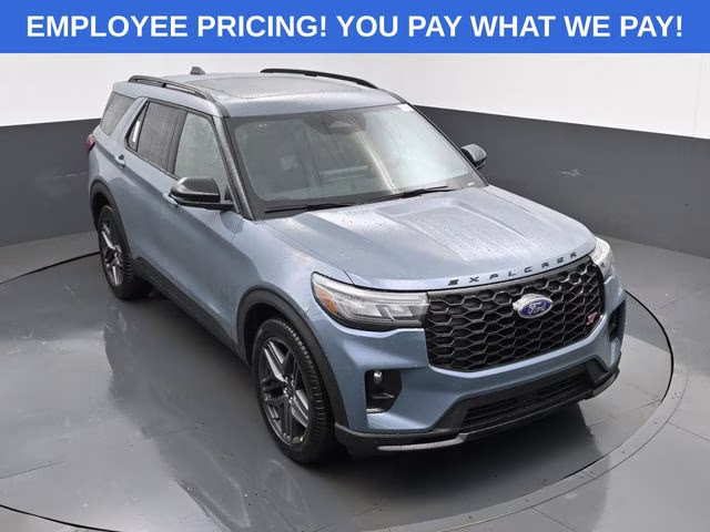 2026 Vapor Blue Ford Explorer ST 4X4 SUV