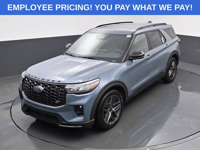 2026 Vapor Blue Ford Explorer ST 4X4 SUV