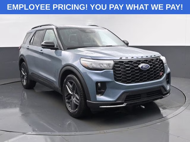 2026 Vapor Blue Ford Explorer ST 4X4 SUV
