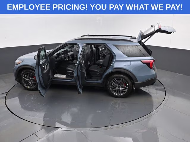 2026 Vapor Blue Ford Explorer ST 4X4 SUV
