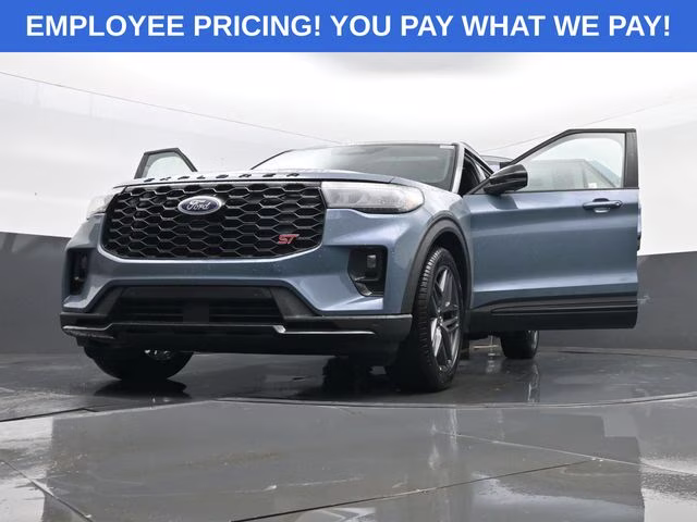 2026 Vapor Blue Ford Explorer ST 4X4 SUV