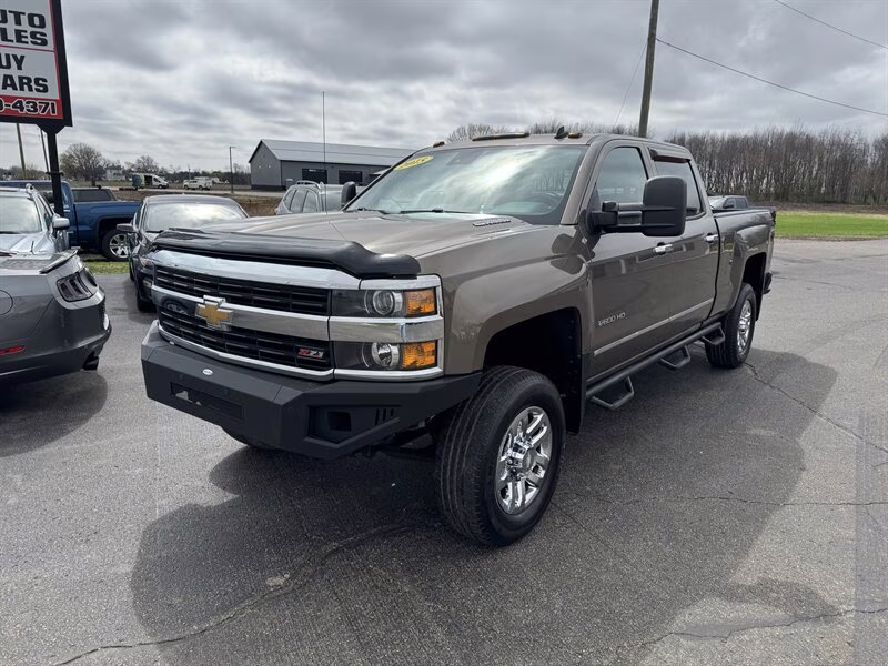 2015 Brownstone Metallic Chevrolet Silverado 2500HD LTZ 4X4 Truck
