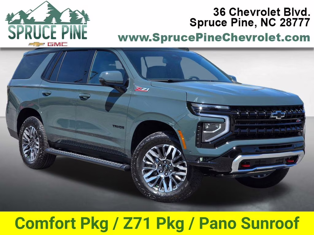2026 Cypress Gray Chevrolet Tahoe Z71 4X4 SUV