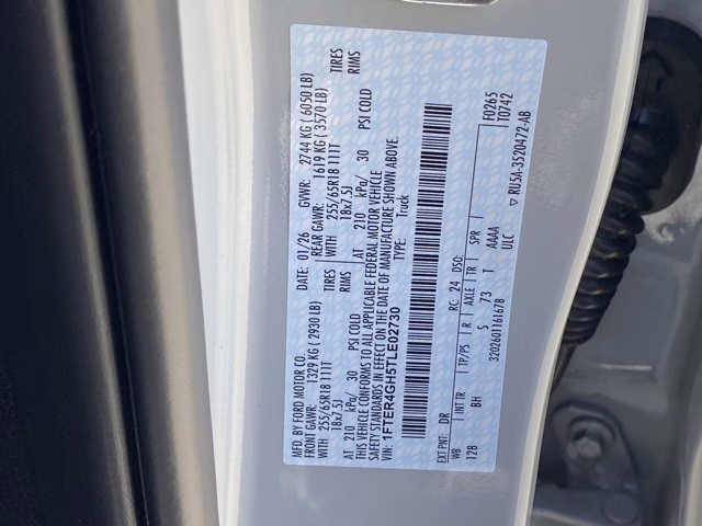 2026 Avalanche Ford Ranger XLT RWD Truck