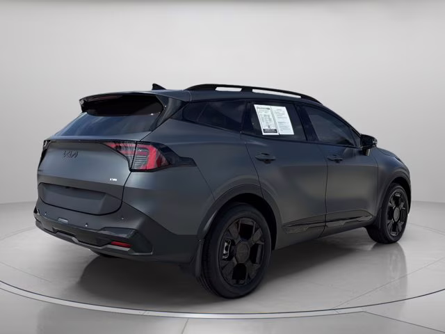 2026 Shadow Matte Gray Kia Sportage Hybrid X-Line AWD SUV