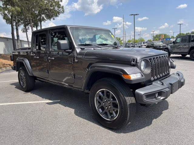 2021 Granite Crystal Metallic Clearcoat Jeep Gladiator 80th Anniversary 4X4 Truck
