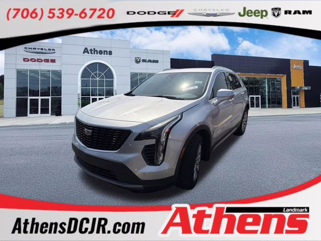 2021 Radiant Silver Metallic Cadillac XT4 FWD Premium Luxury FWD SUV