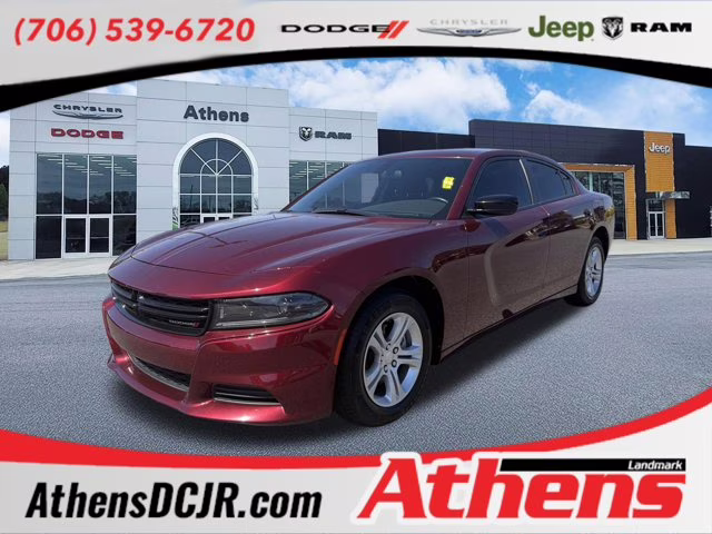 2023 Octane Red Pearlcoat Dodge Charger SXT RWD Sedan