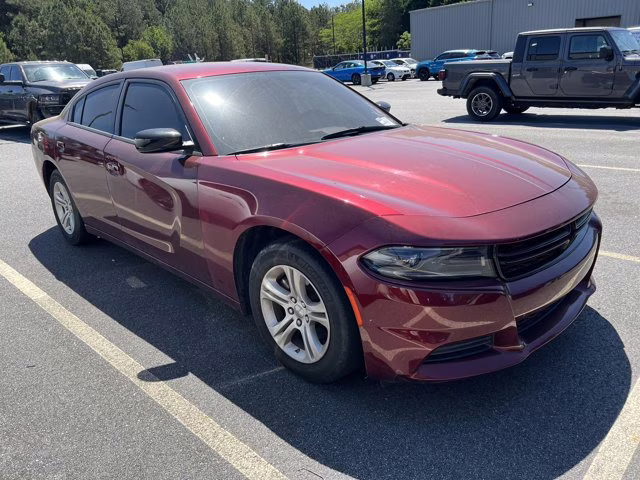 2023 Octane Red Pearlcoat Dodge Charger SXT RWD Sedan