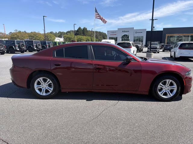 2023 Octane Red Pearlcoat Dodge Charger SXT RWD Sedan