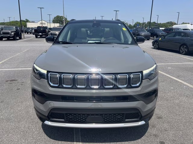 2022 Sting-Gray Clearcoat Jeep Compass Limited 4X4 SUV