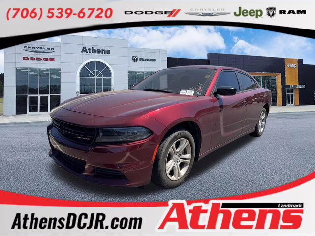 2023 Octane Red Pearlcoat Dodge Charger SXT RWD Sedan