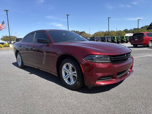 2023 Octane Red Pearlcoat Dodge Charger SXT RWD Sedan