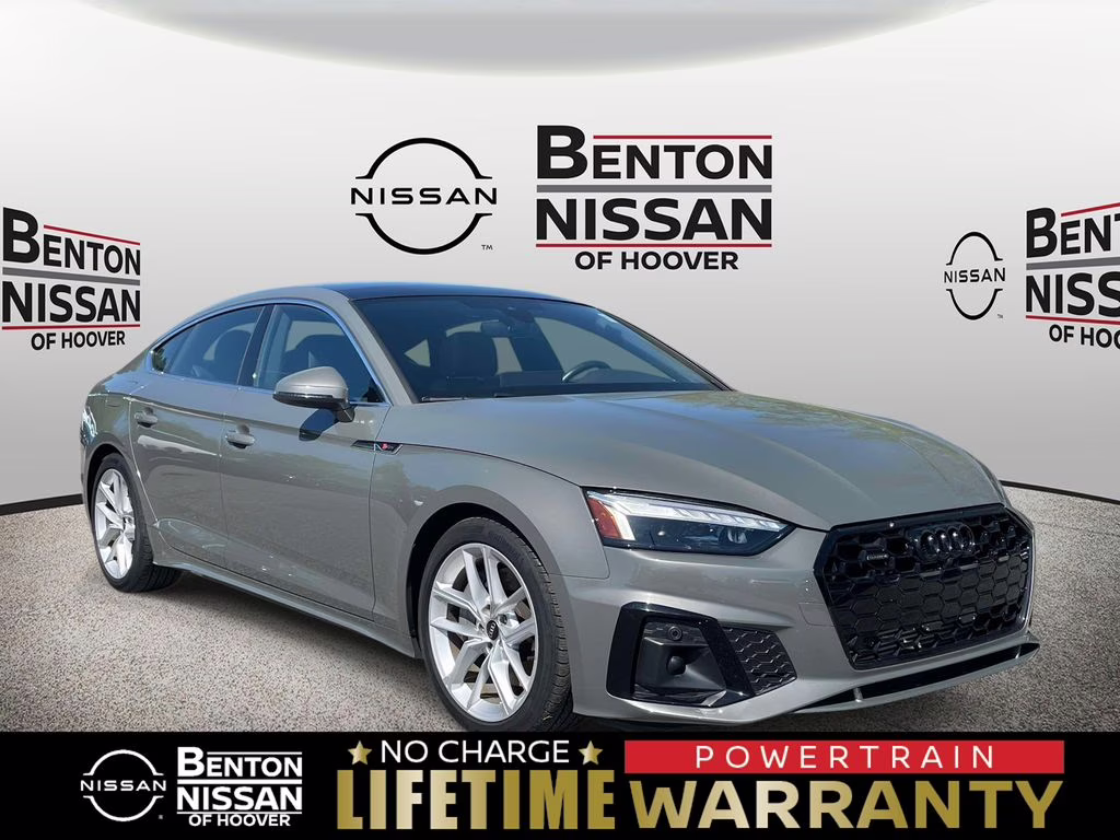 2024 Gray Audi A5 Sportback 45 S line Premium Plus AWD Hatchback