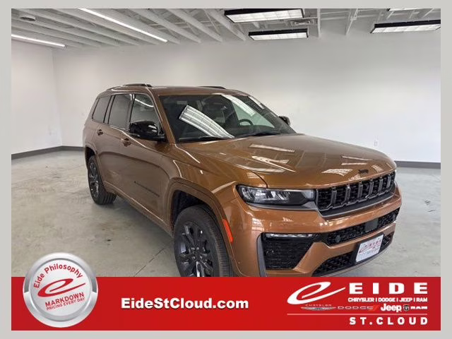 2026 Copper Shino Metallic Clearcoat Jeep Grand Cherokee L Limited Reserve 4X4 SUV