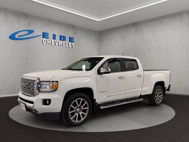2020 Summit White GMC Canyon Denali 4X4 Truck