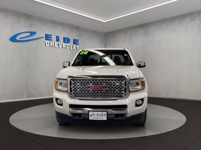 2020 Summit White GMC Canyon Denali 4X4 Truck