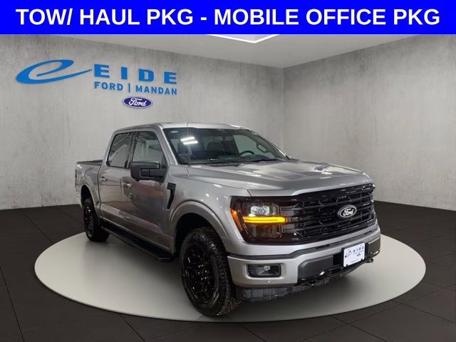 2026 Iconic Silver Metallic Ford F-150 XLT Black Appearance 4X4 Truck