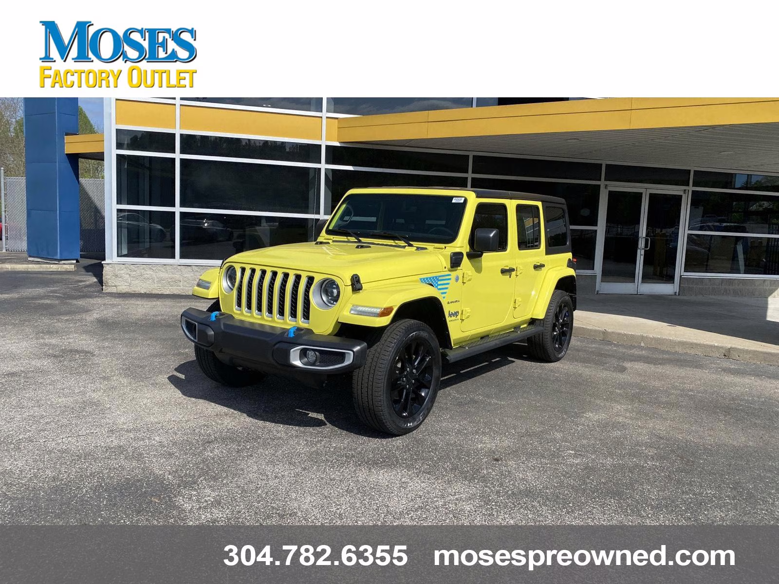 2023 High Velocity Clearcoat Jeep Wrangler 4xe Sahara 4X4 SUV