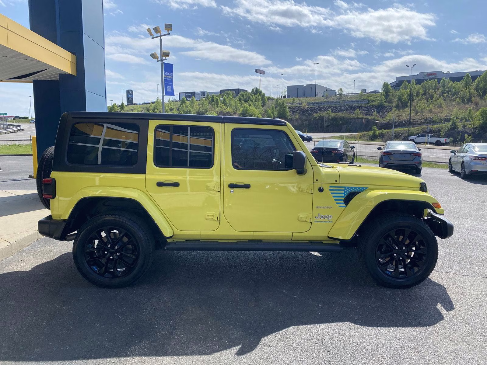 2023 High Velocity Clearcoat Jeep Wrangler 4xe Sahara 4X4 SUV