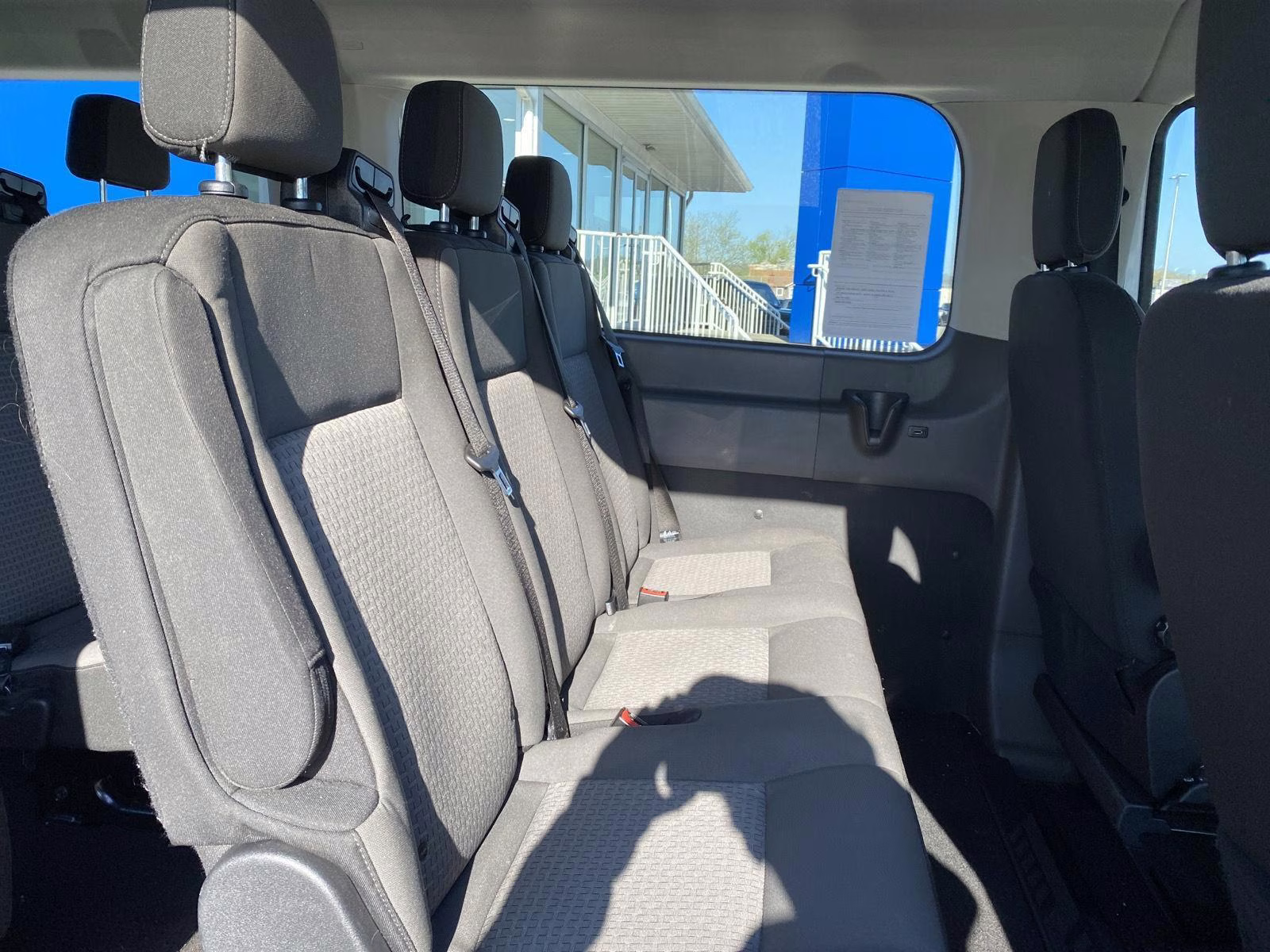 2024 Oxford White Ford Transit Passenger Wagon XLT RWD Van