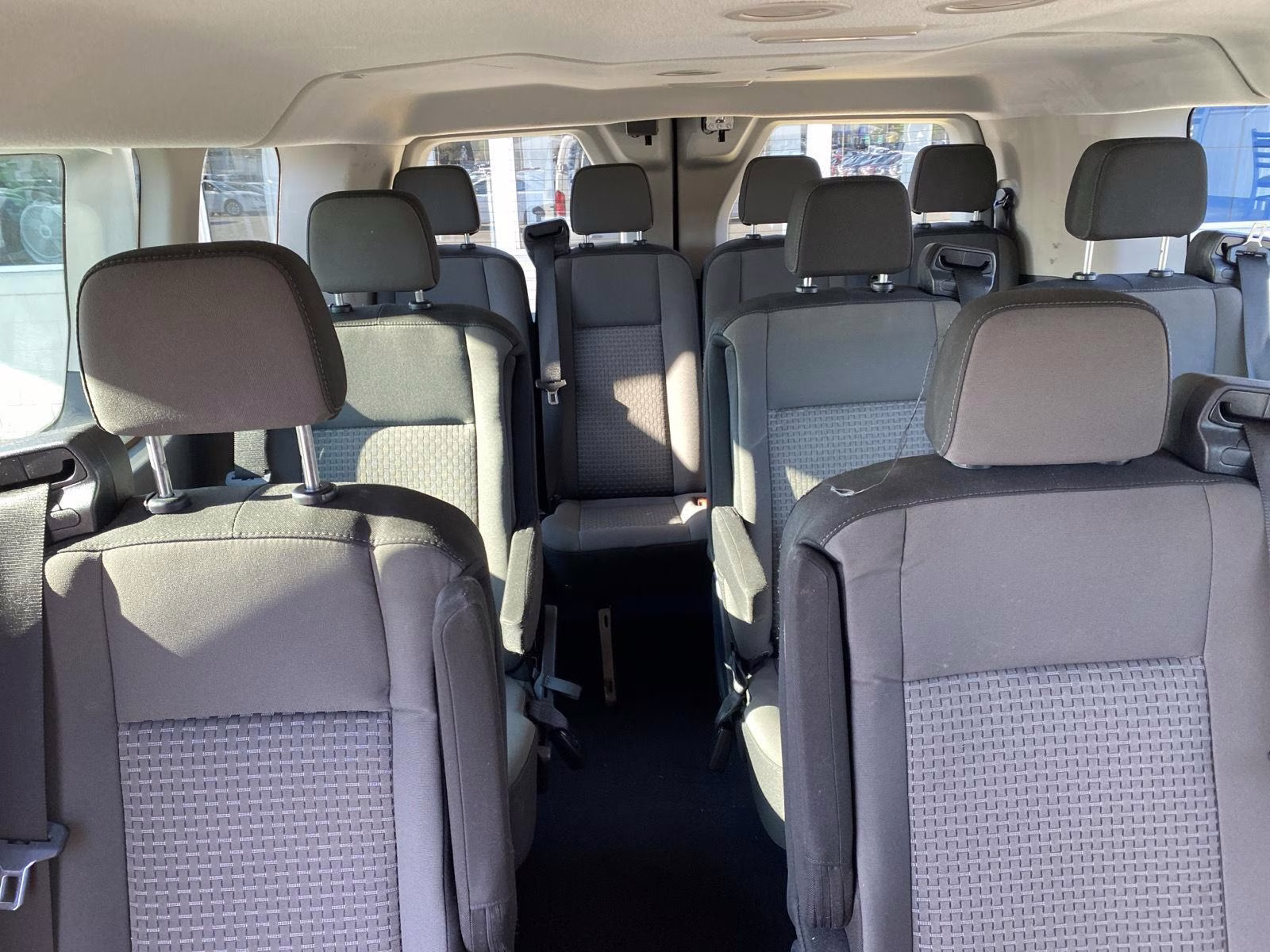 2024 Oxford White Ford Transit Passenger Wagon XLT RWD Van