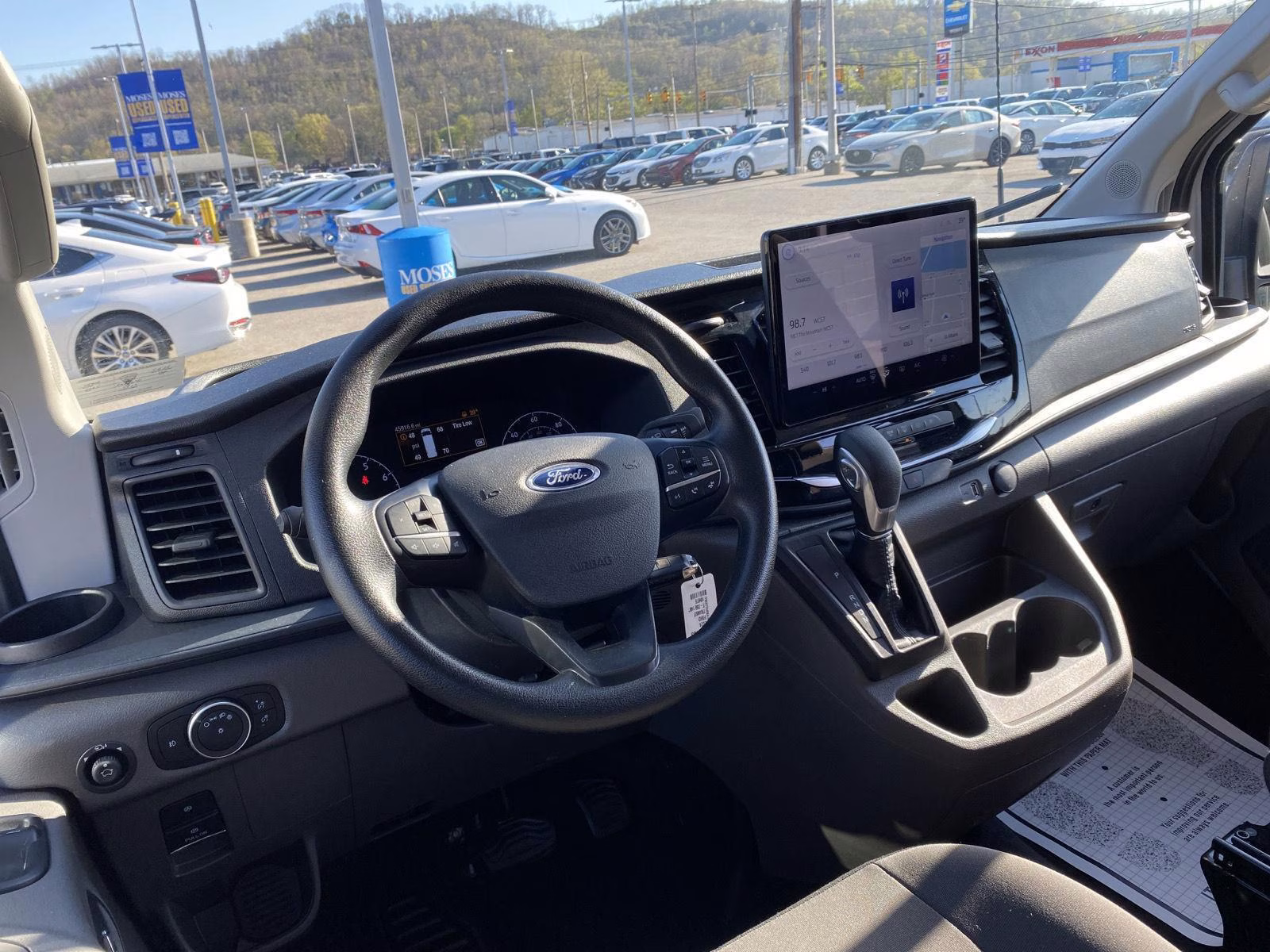 2024 Oxford White Ford Transit Passenger Wagon XLT RWD Van