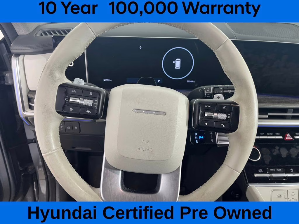 2024 Hampton Gray Hyundai Santa Fe Limited FWD SUV
