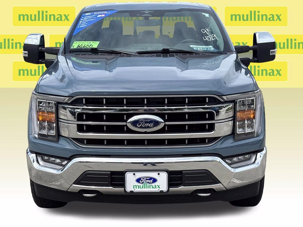 2023 Azure Gray Metallic Tri-Coat Ford F-150 Lariat 4X4 Truck