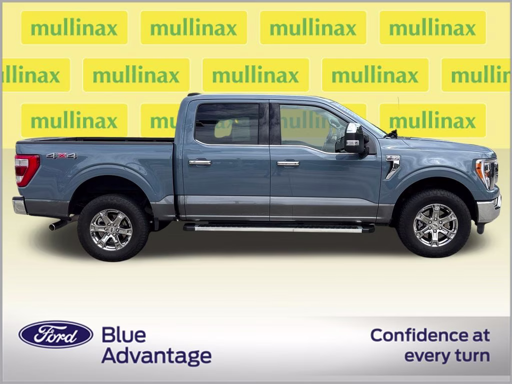 2023 Azure Gray Metallic Tri-Coat Ford F-150 Lariat 4X4 Truck