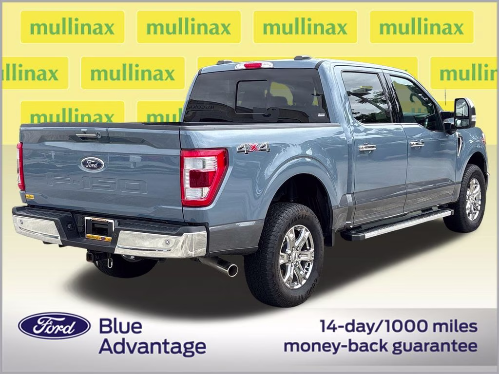 2023 Azure Gray Metallic Tri-Coat Ford F-150 Lariat 4X4 Truck